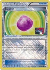 Eviolite 91/101 Crosshatch Holo Pokemon League Promo